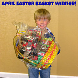Easter basket winner