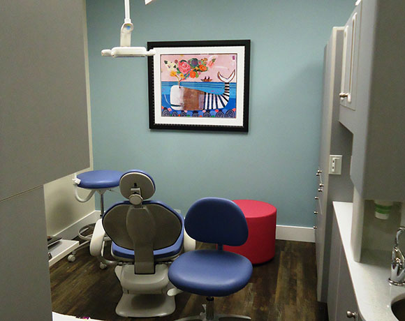 Angelica Rohner Pediatric Dentistry dental exam room